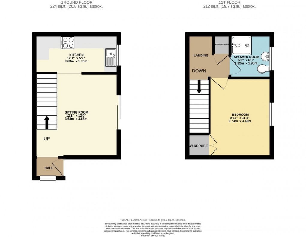 Floorplan for Basham Street, Diss, Norfolk, IP22 4YY