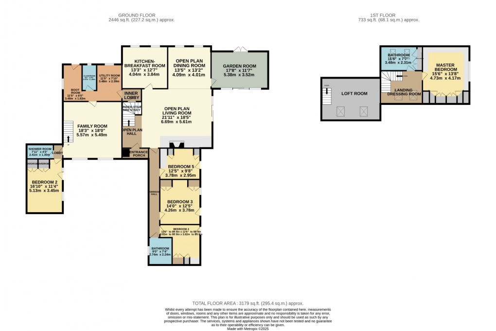 Floorplan for Barn Close Lingwood Norwich Norfolk, NR13 4TS.