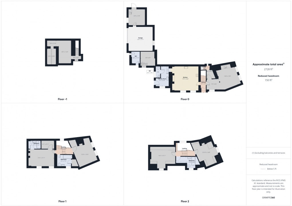 Floorplan for Old Becclesgate, Dereham, Norfolk, NR19 2BD