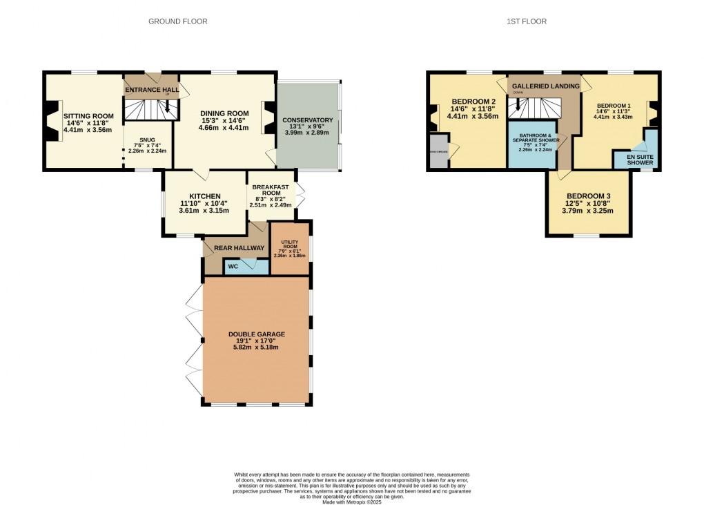 Floorplan for New Buckenham Road, Banham, Norwich, Norfolk, NR16 2DA