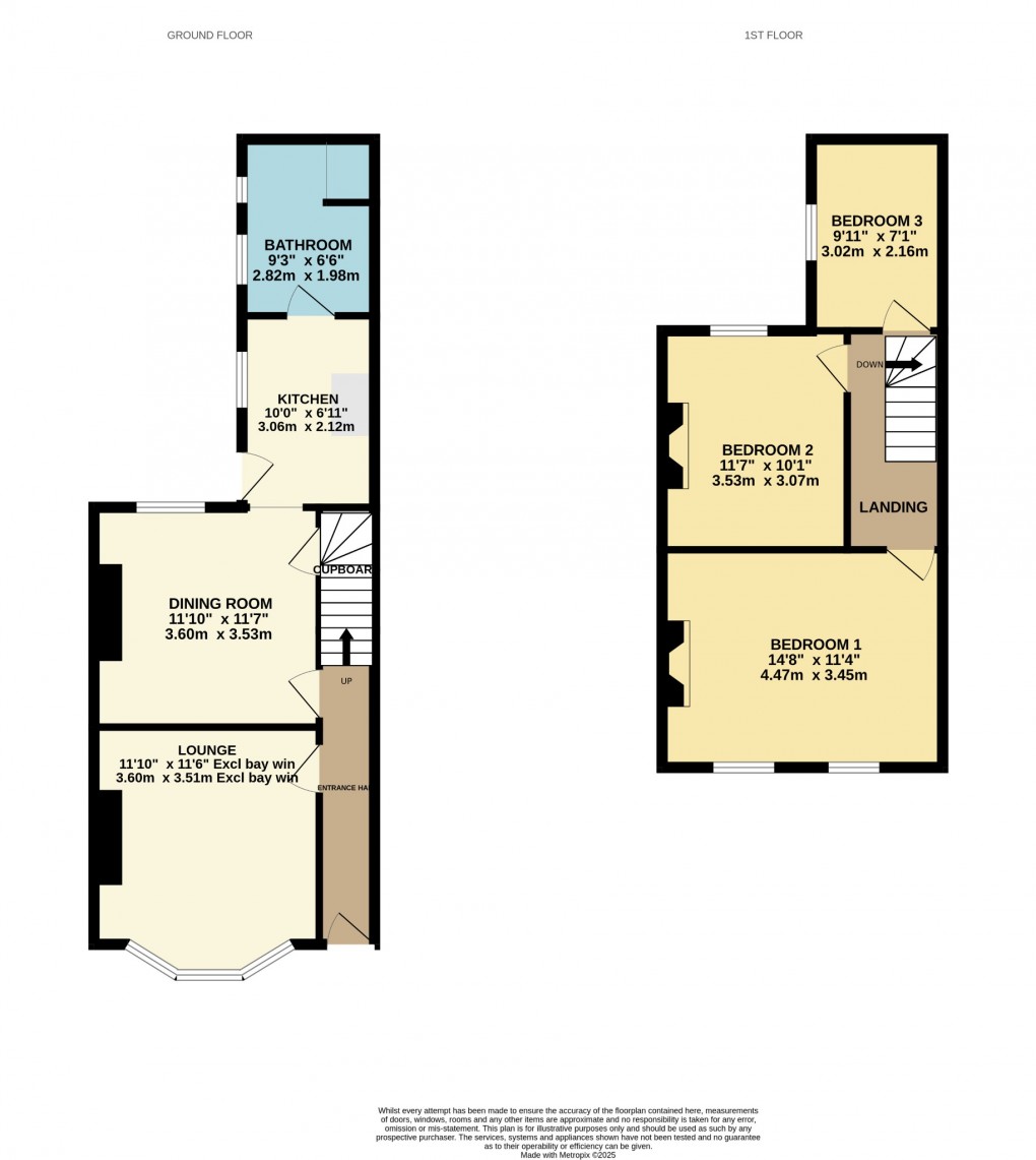 Floorplan for Queens Road, Attleborough, Norfolk, NR17 2AG