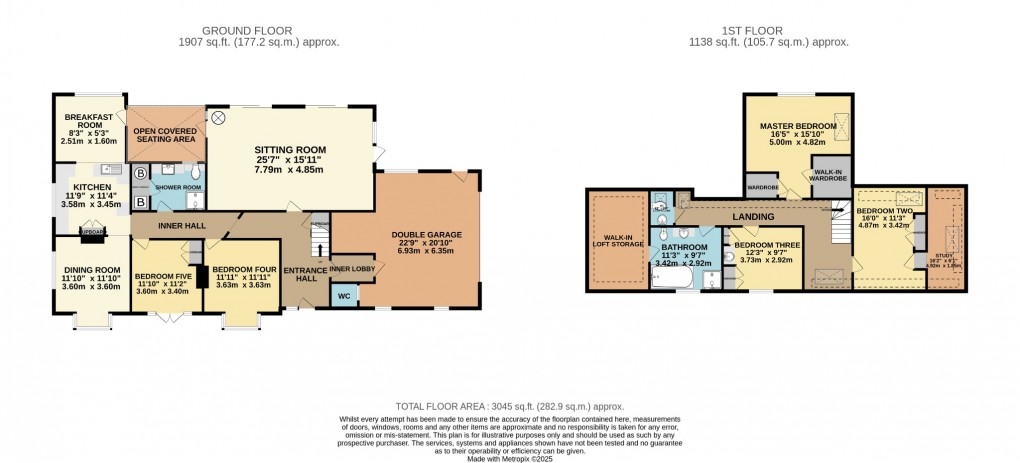 Floorplan for Banham Road, Kenninghall, Norwich, Norfolk, NR16 2ED