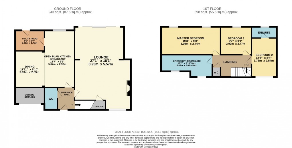 Floorplan for Church Road, Wacton, Norwich, Norfolk, NR15 2UG