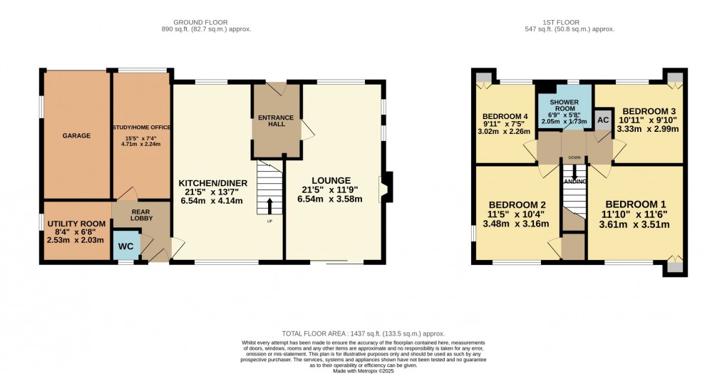 Floorplan for White Hart Street, East Harling, Norwich, Norfolk, NR16 2NE