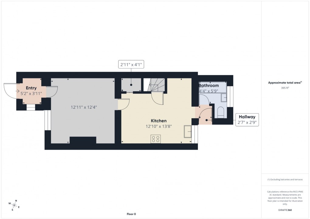 Floorplan for New North Road, Attleborough, Norfolk, NR17 2BH