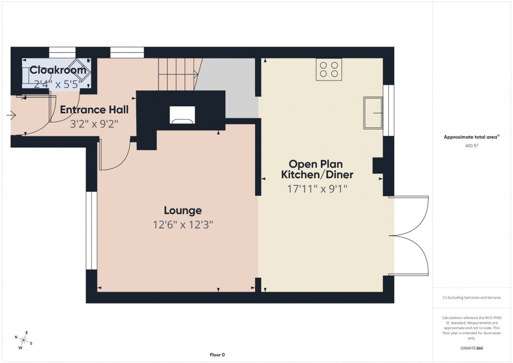 Floorplan for Rosemary Lane, New Buckenham, Norwich, Norfolk, NR16 2AZ