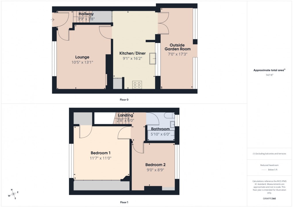 Floorplan for Cranwell Road, Carbrooke, Watton, Norfolk, IP25 6JJ