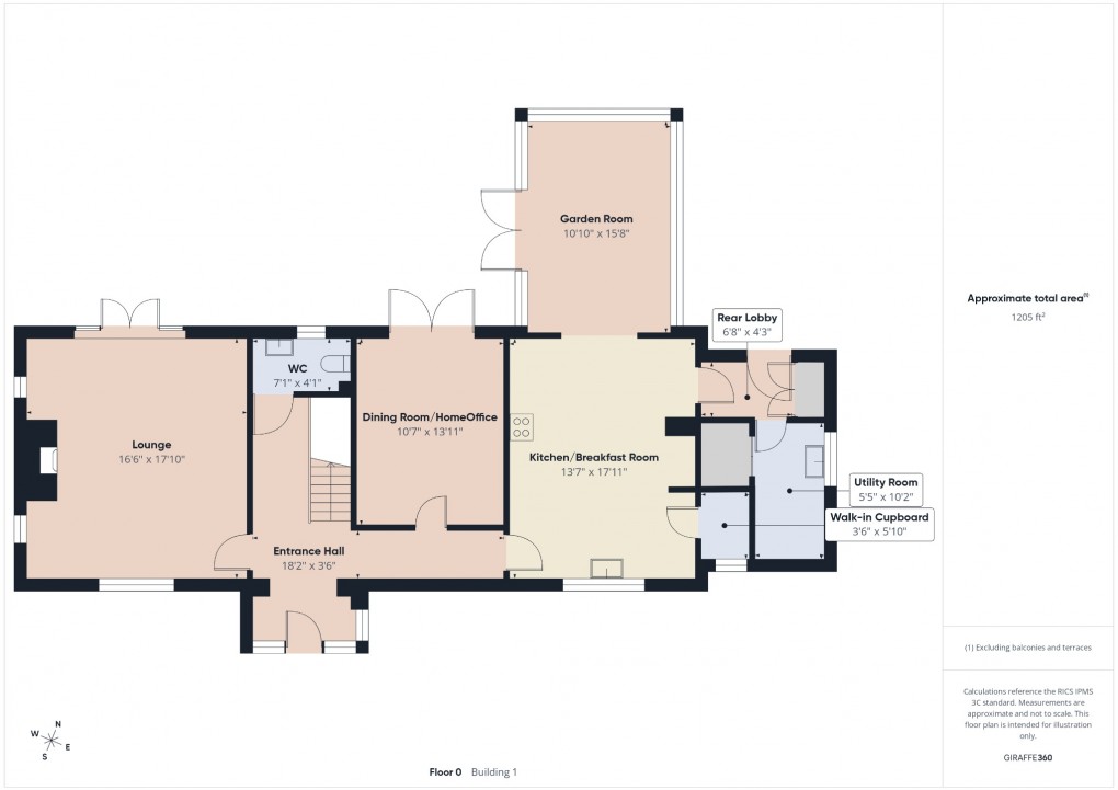 Floorplan for Snetterton North End, Snetterton, Norwich, Norfolk, NR16 2LD