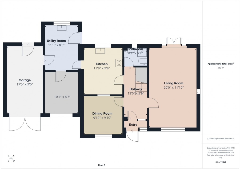 Floorplan for Springfields, Attleborough, Norfolk, NR17 2PA