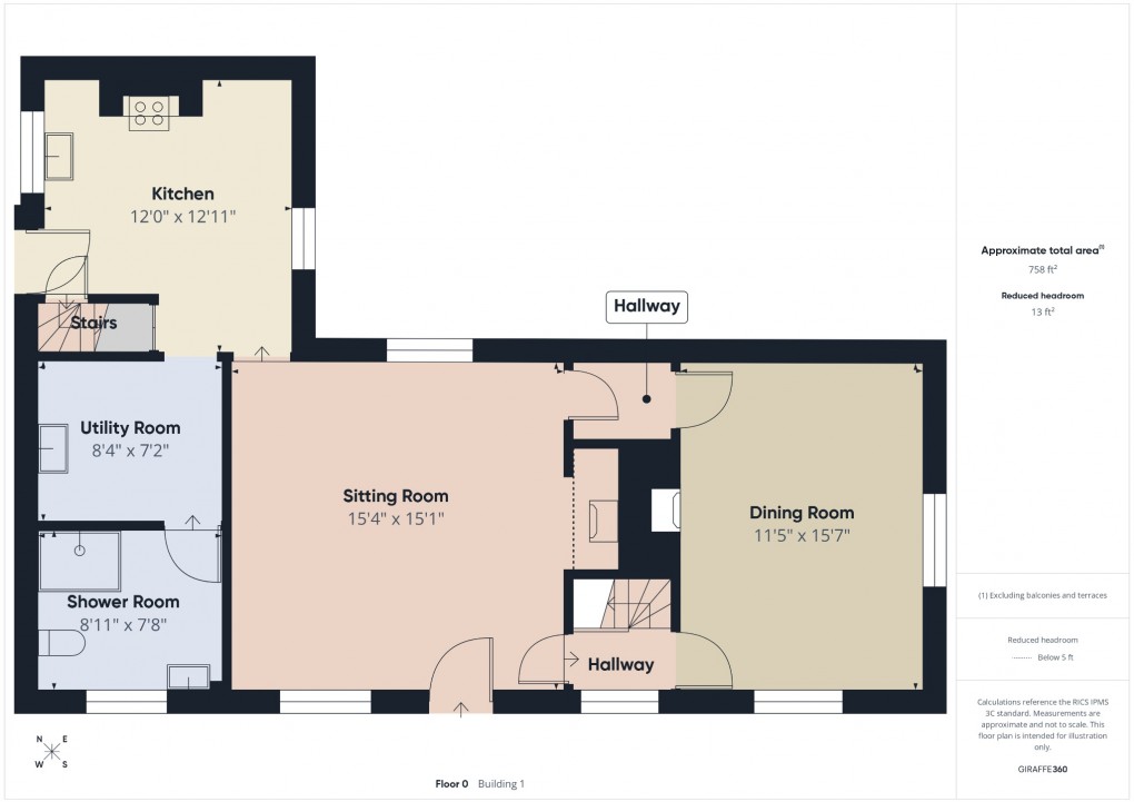 Floorplan for Southburgh Road, Cranworth, Nr Hingham,  IP25 7SG