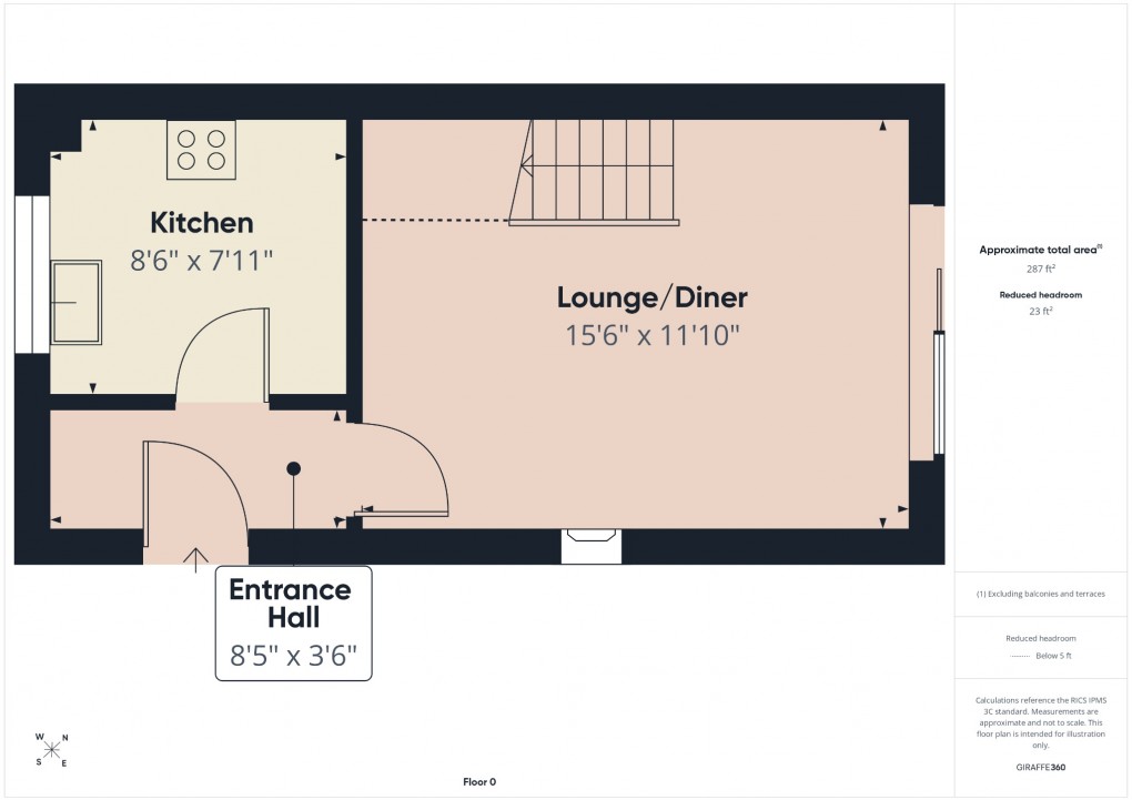 Floorplan for Jasmine Court, Attleborough, Norfolk, NR17 2QH